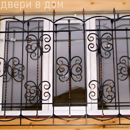 Кованая решетка КР- 1091