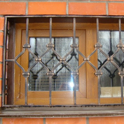 Кованая решетка КР- 1107