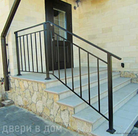 Сварные перила для улицы СП-1046