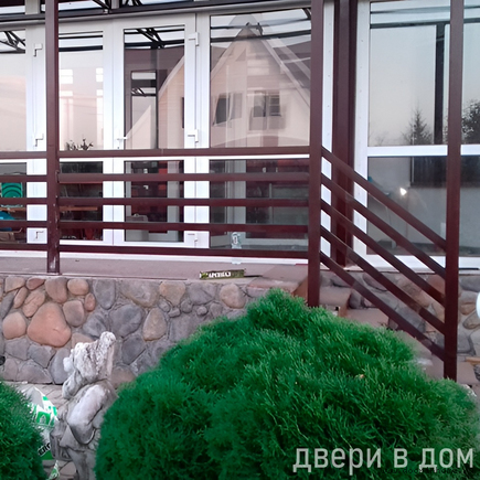 Перила сварные для улицы СП-1047