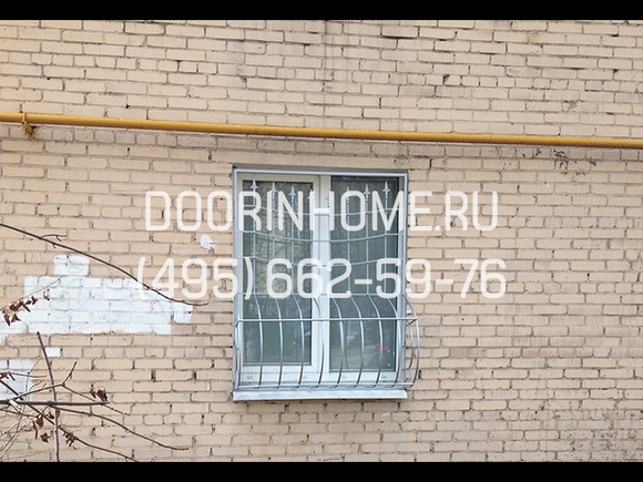 Дутая решетка на окна ДР- 0063