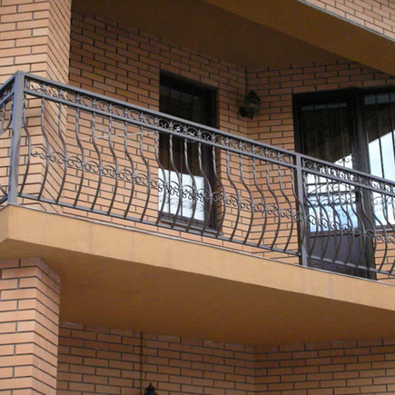 Кованые балконы КО-3021