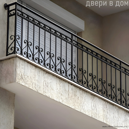 Кованые балконы КО-3022