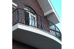 Кованые балконы КО-3025