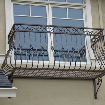 Кованые балконы КО-3026
