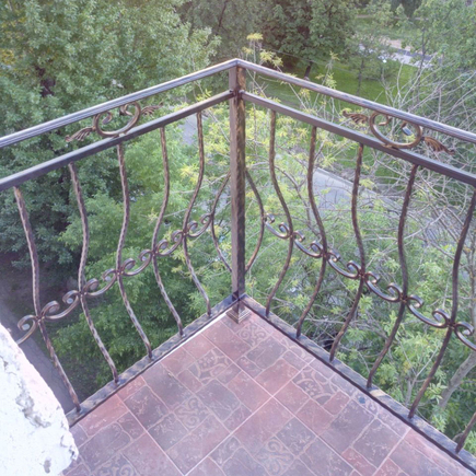 Кованые балконы КО-3029
