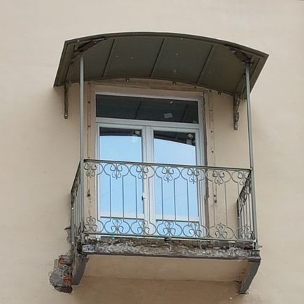 Кованые балконы КО-3038