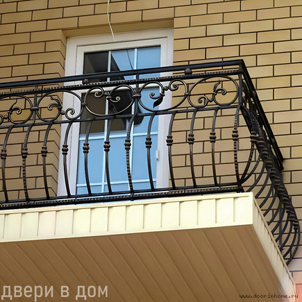 Кованые балконы КО-3039