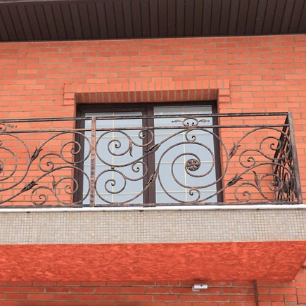 Кованые балконы КО-3045