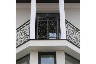 Кованые балконы КО-3046