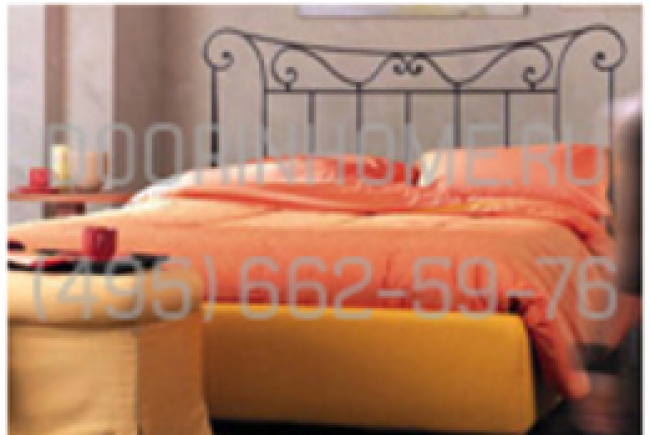 Кованая кровать КК- 7407