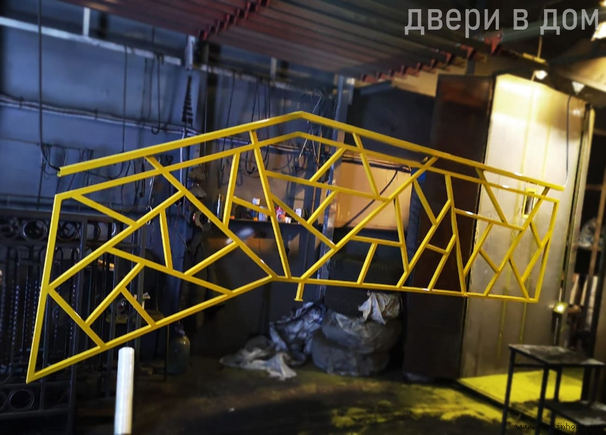 Перила сварные с узором СП-120302