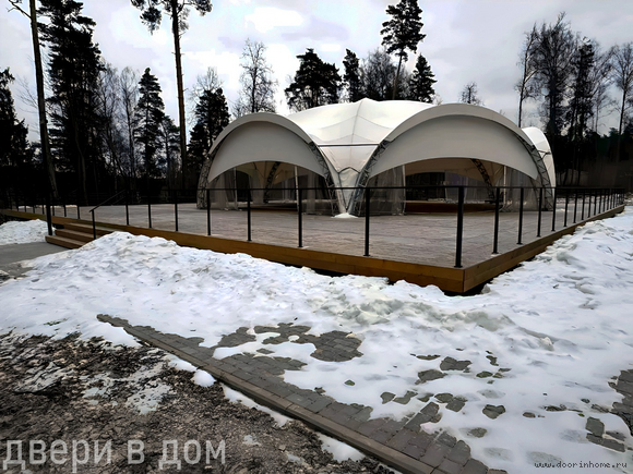 Сварные ограждения с тросами ТО-012