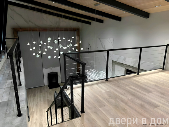 Сварные ограждения с тросами ТО-013