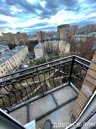 Кованые балконы КО-3054
