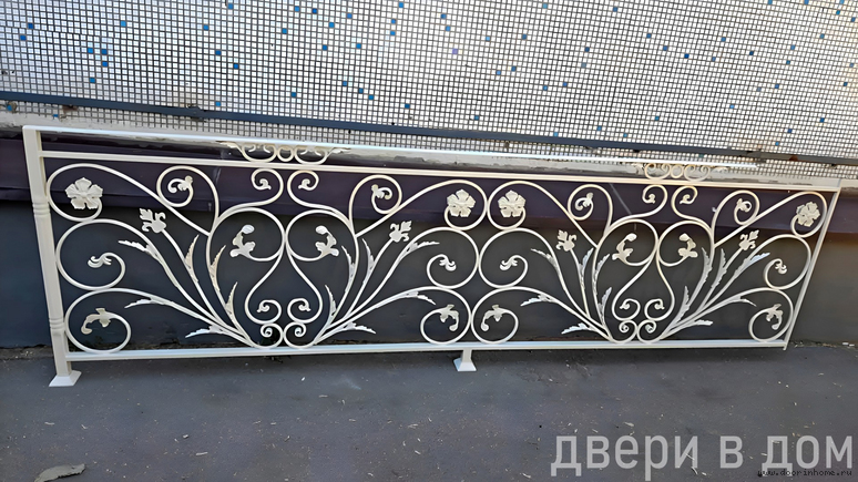 Кованые балконы КО-3051