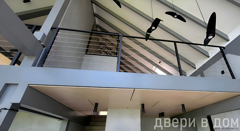 Сварные ограждения с тросами ТО-016